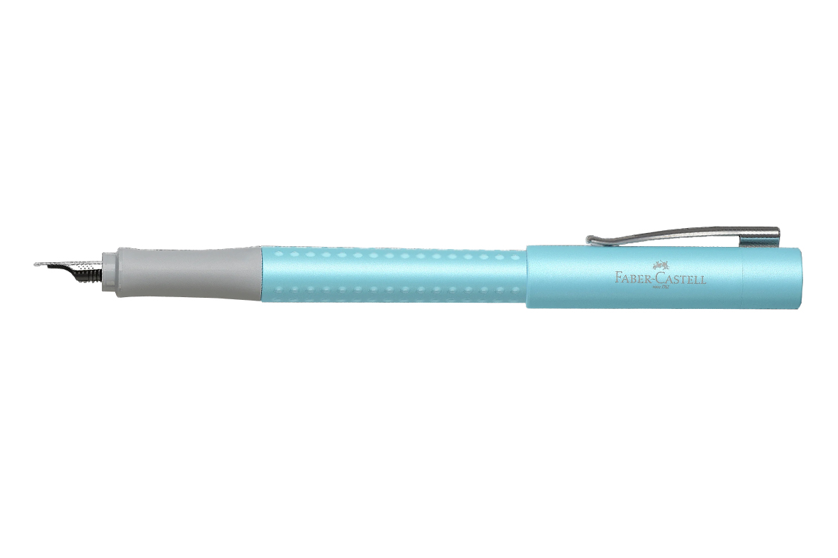 Faber-Castell Grip Pearl Turquoise Vulpen